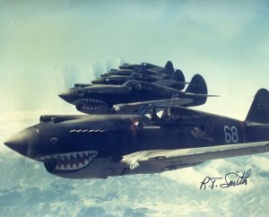 R.T. Smith photo, 1942. Hell's Angels, The Flying Tigers - China