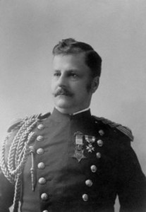man in a 19th-century general's uniform