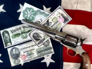 Greenbacks and Pistol